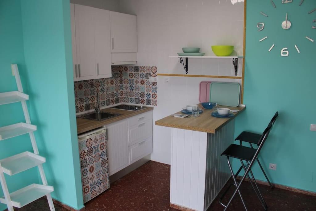 Apartamento Vista Al Mar Piscina Playa 3 Min アグアドゥルセ エクステリア 写真