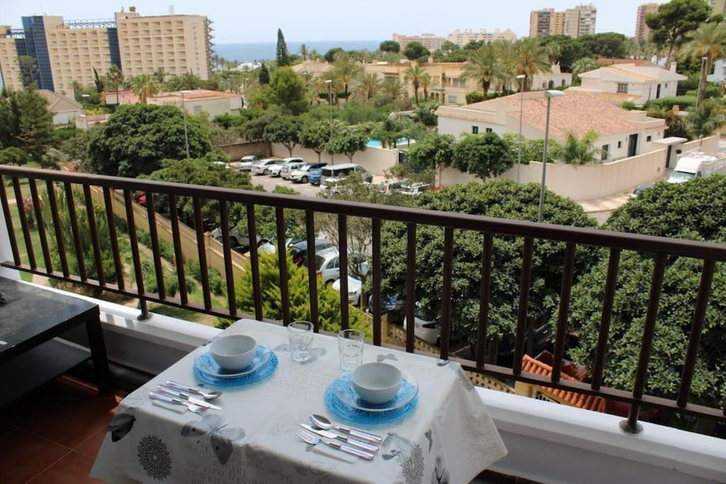 Apartamento Vista Al Mar Piscina Playa 3 Min アグアドゥルセ エクステリア 写真