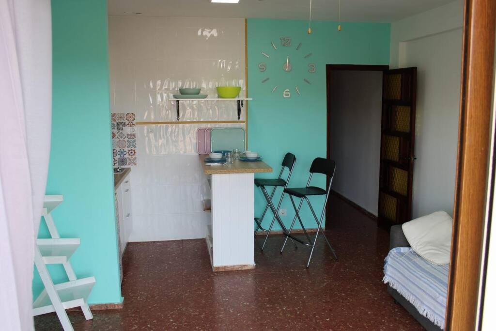 Apartamento Vista Al Mar Piscina Playa 3 Min アグアドゥルセ エクステリア 写真